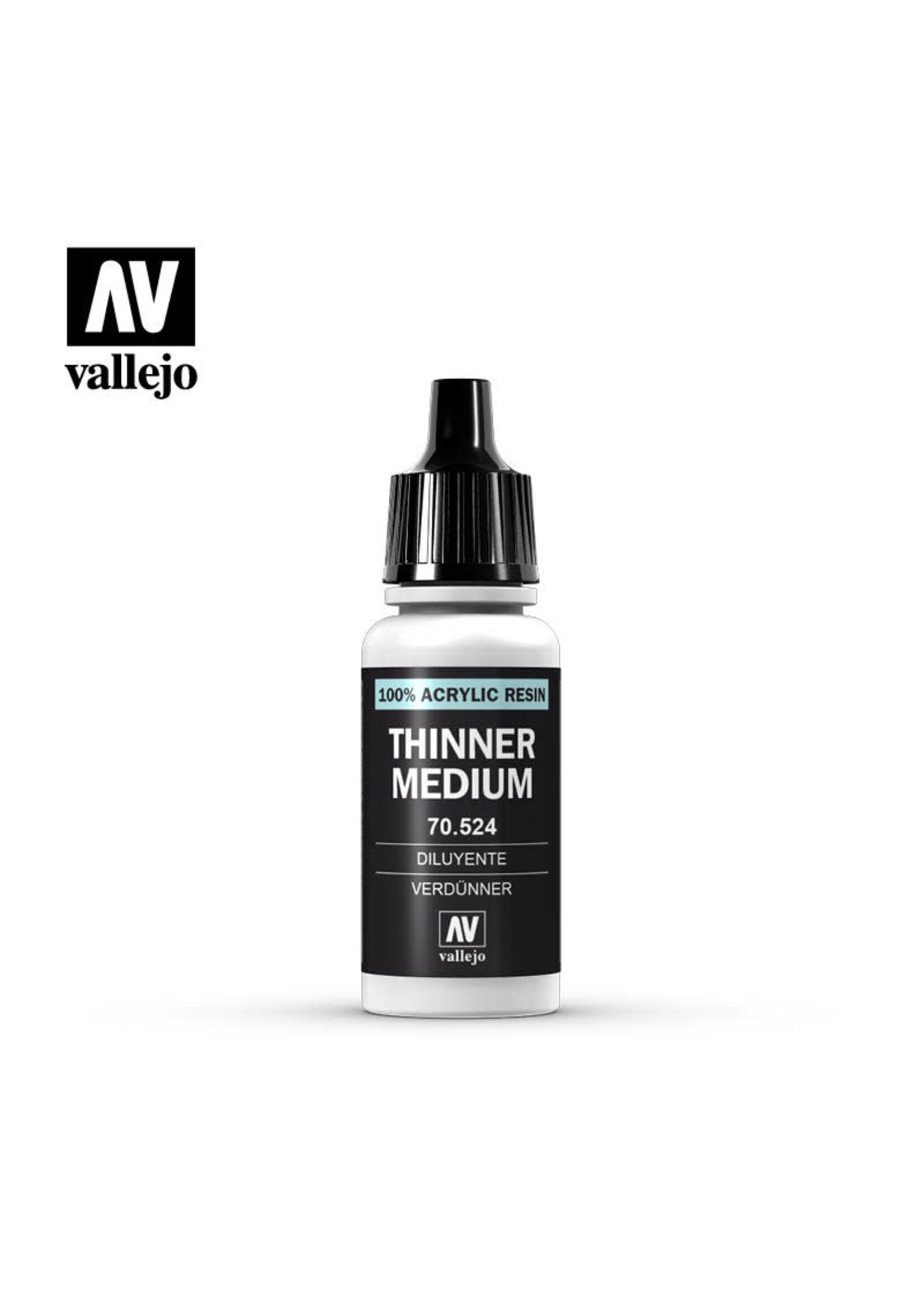 Vallejo VAL70524 Model Color Thinner (17ml)