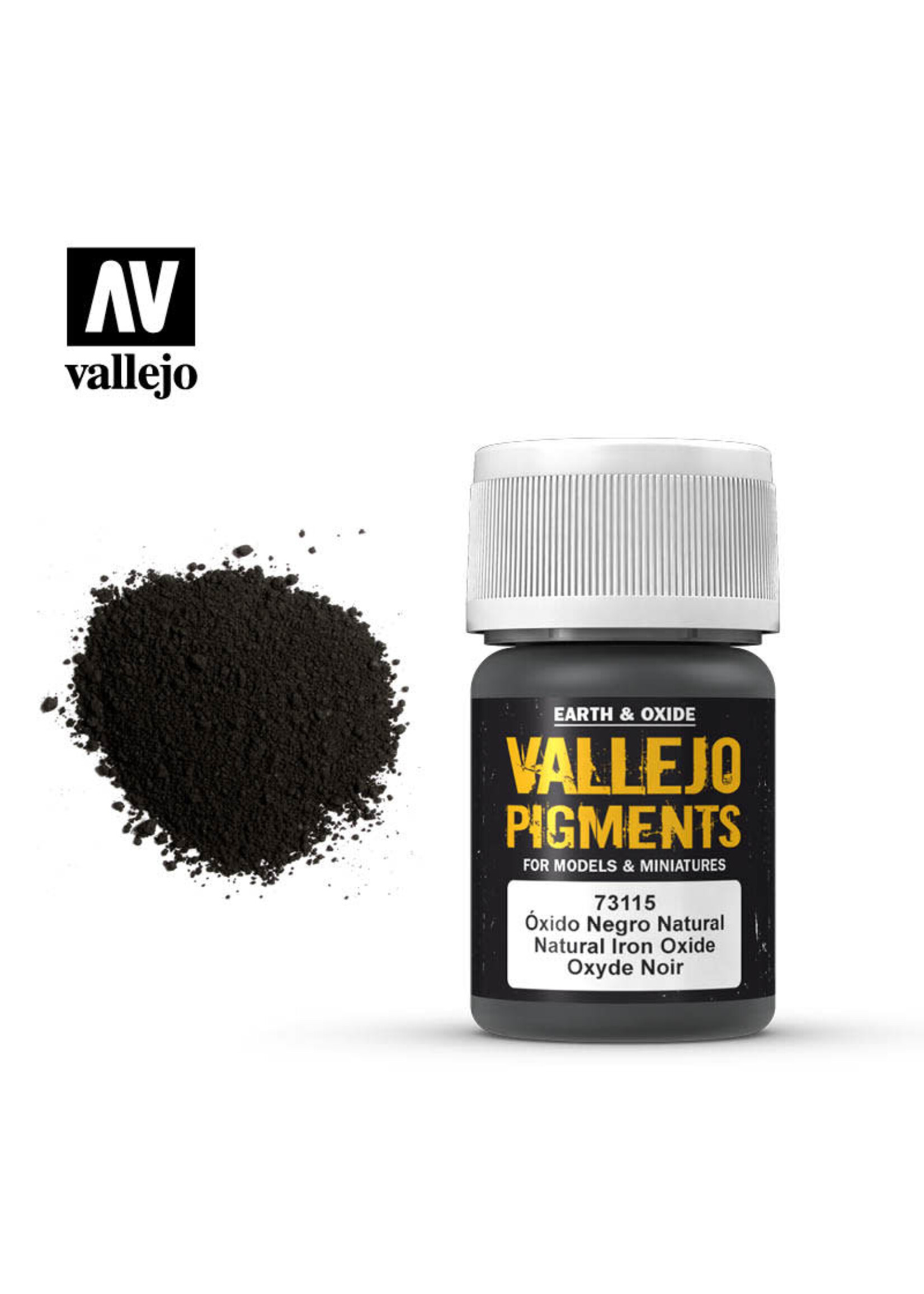 Vallejo VAL73115 Pigment Natural Iron Oxide (30ml)