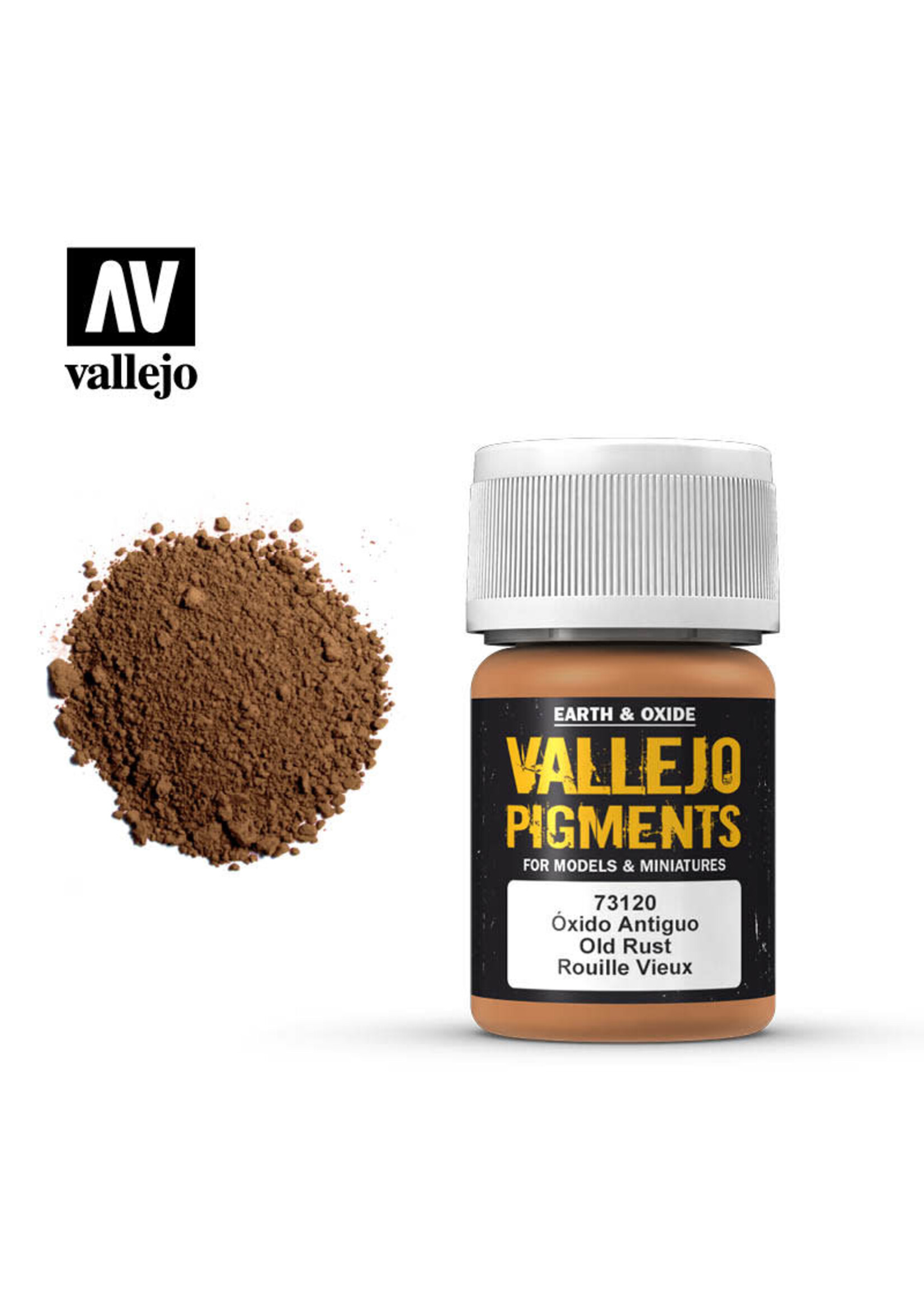 Vallejo VAL73120 Pigment Old Rust (30ml)