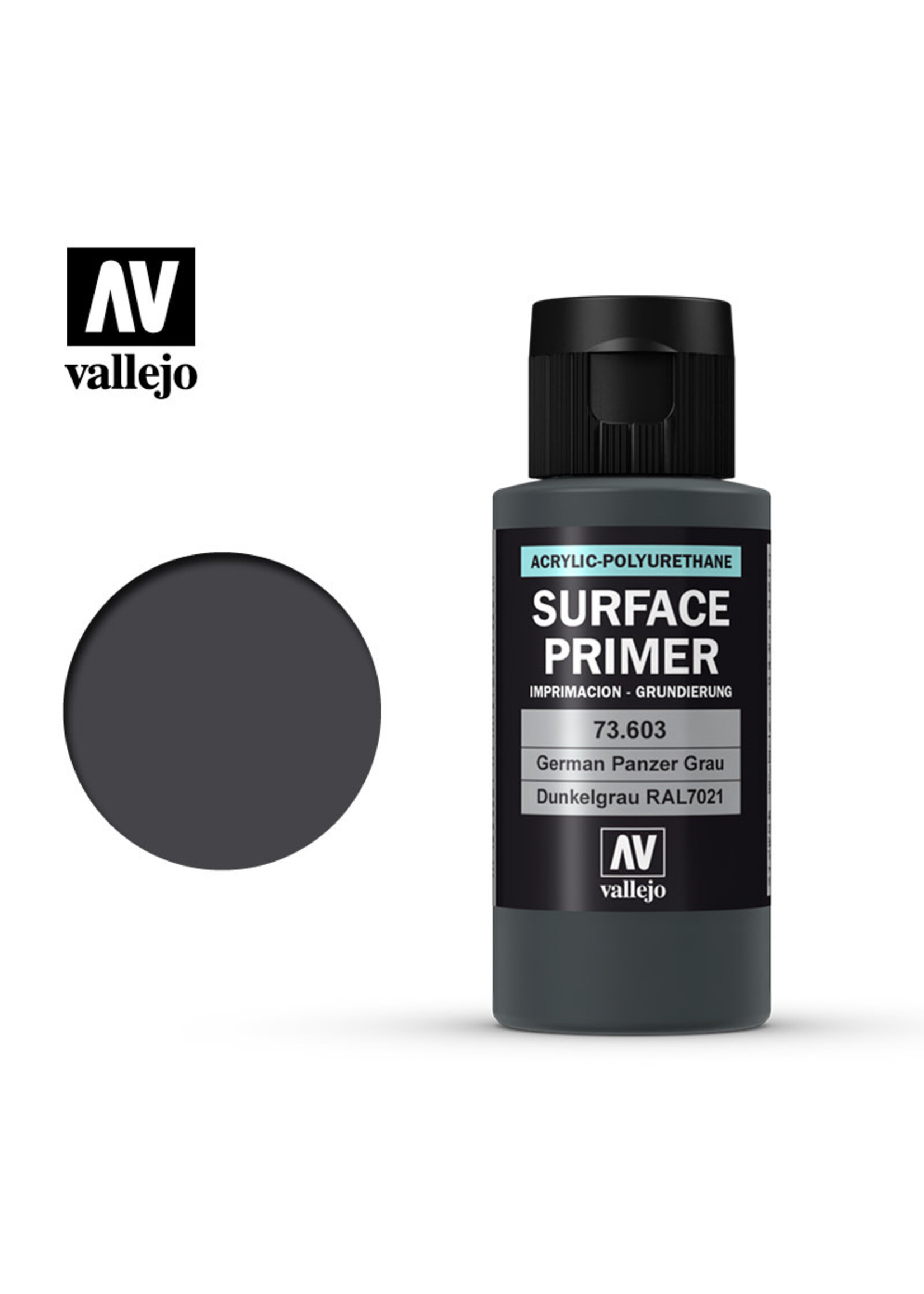 Vallejo VAL73603 Primer German Panzer Grey (60ml)