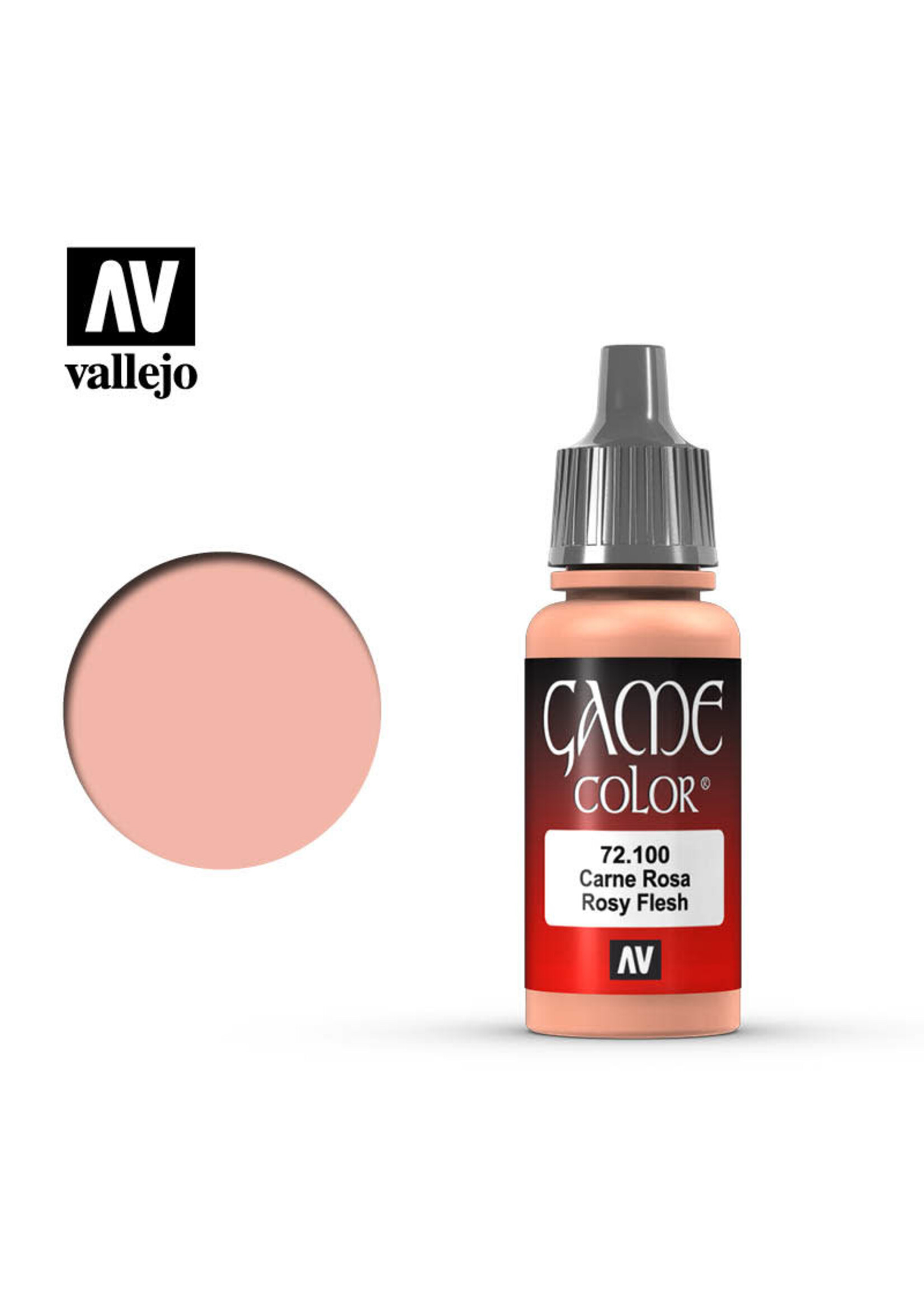 Vallejo 006VAL72100 Game Color Rosy Flesh (17ml)