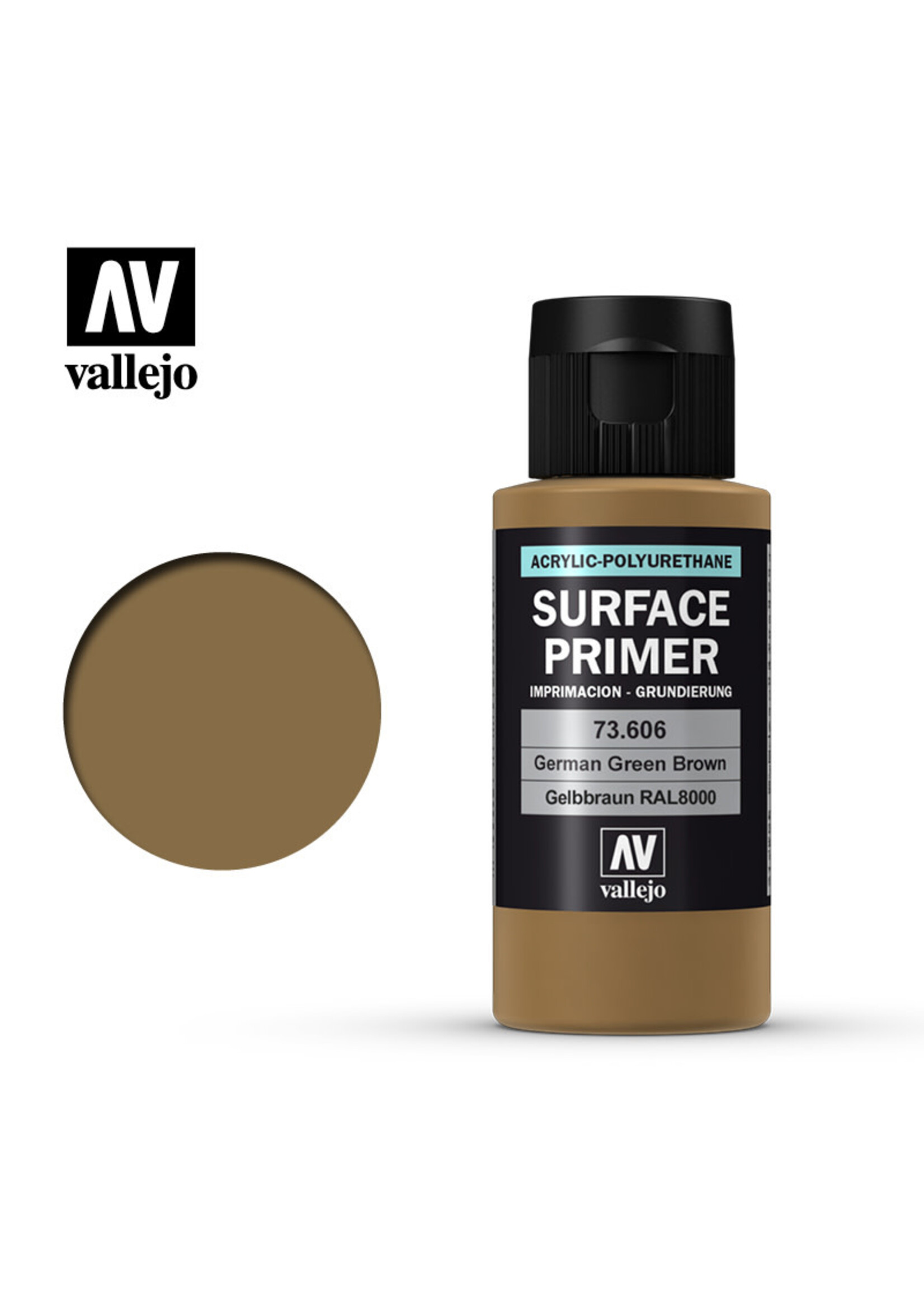 Vallejo VAL73606 Primer German Green Brown (60ml)