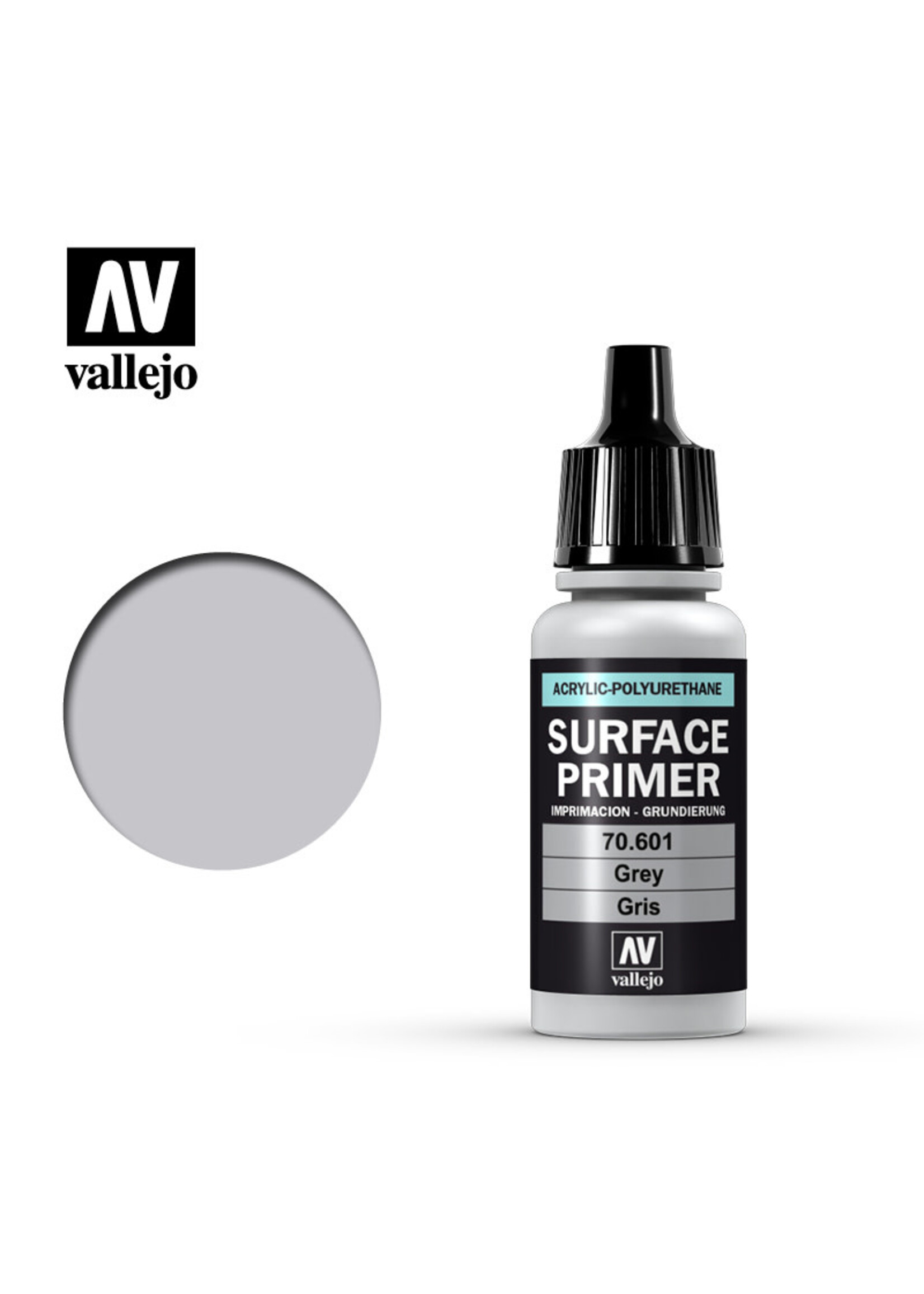 Vallejo VAL70601 Surface Primer Grey (17ml)