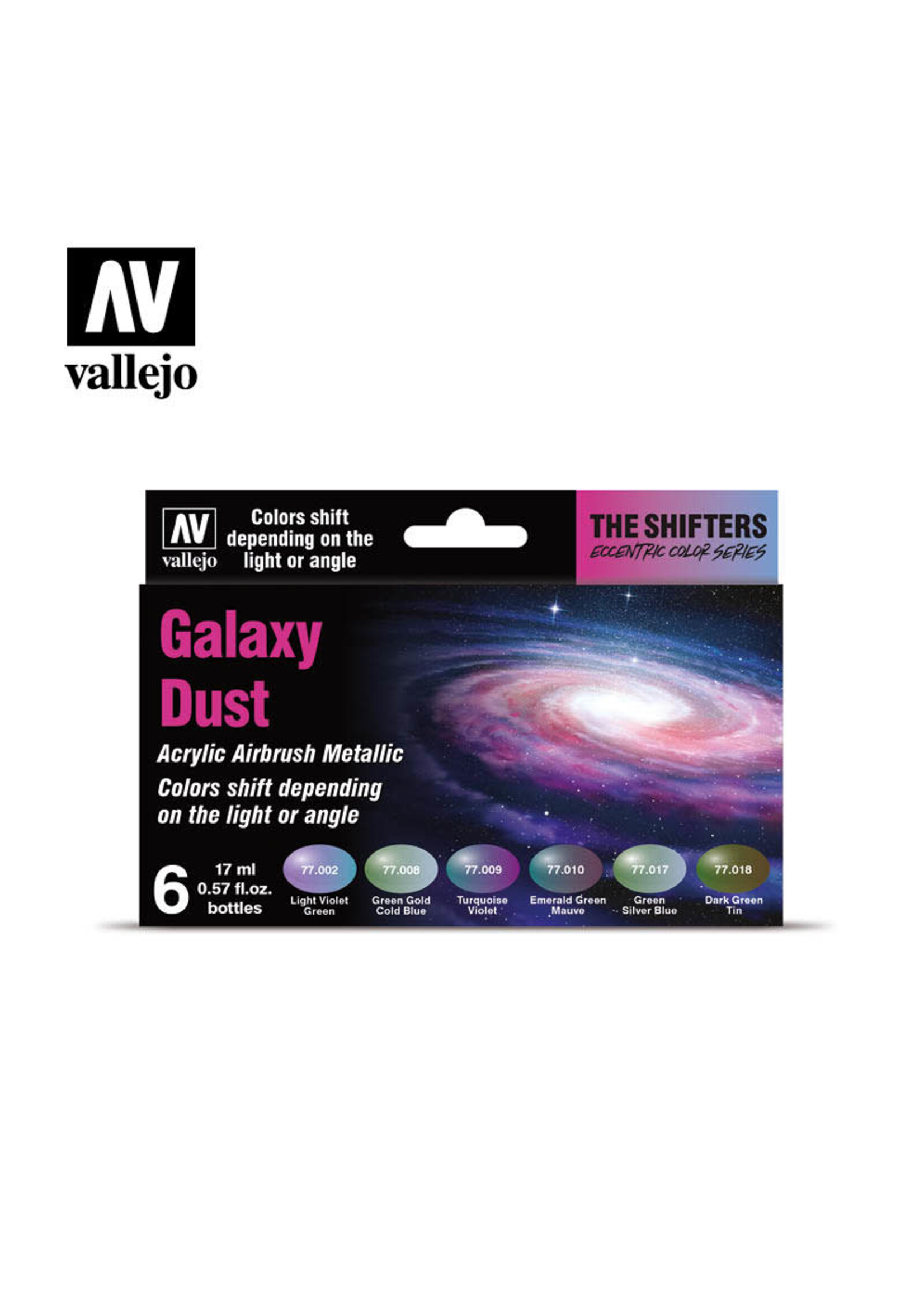 Vallejo VAL77092 Galaxy Dust Colour Shift Set