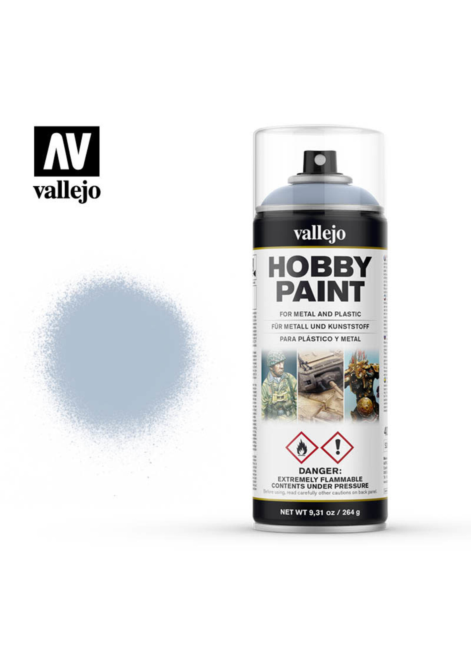 Vallejo VAL28020 Wolf Grey Aerosol (400ml)