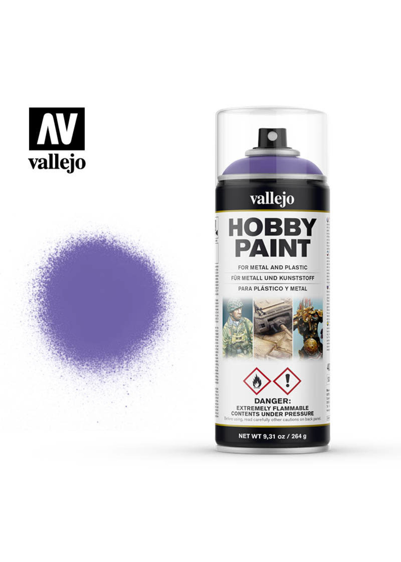 Vallejo VAL28025 Alien Purple Aerosol (400ml)