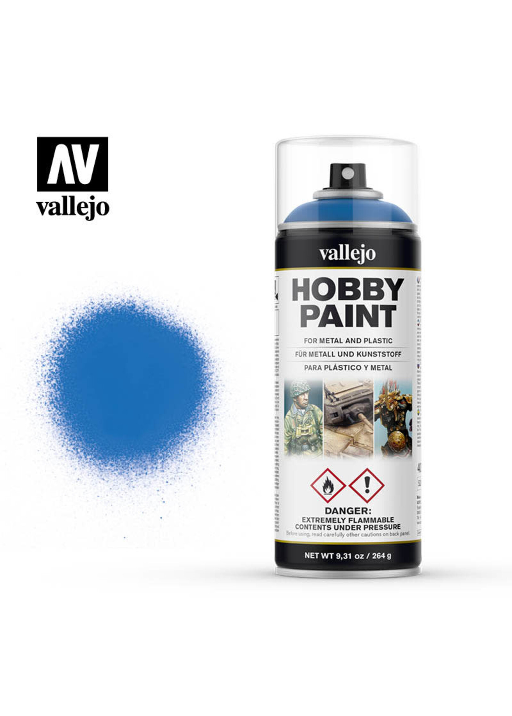 Vallejo VAL28030 Magic Blue Aerosol (400ml)