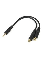 Startech 6 inch PC Speaker Y Splitter Cable