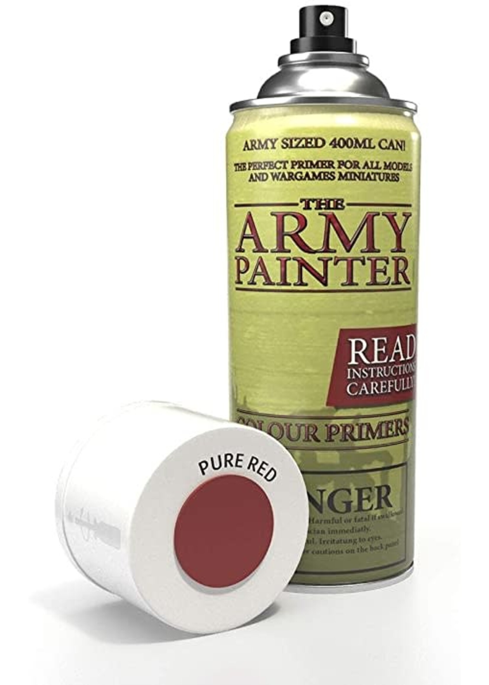 Army Painter AP3006 Colour Primer Pure Red Spray (400ml)