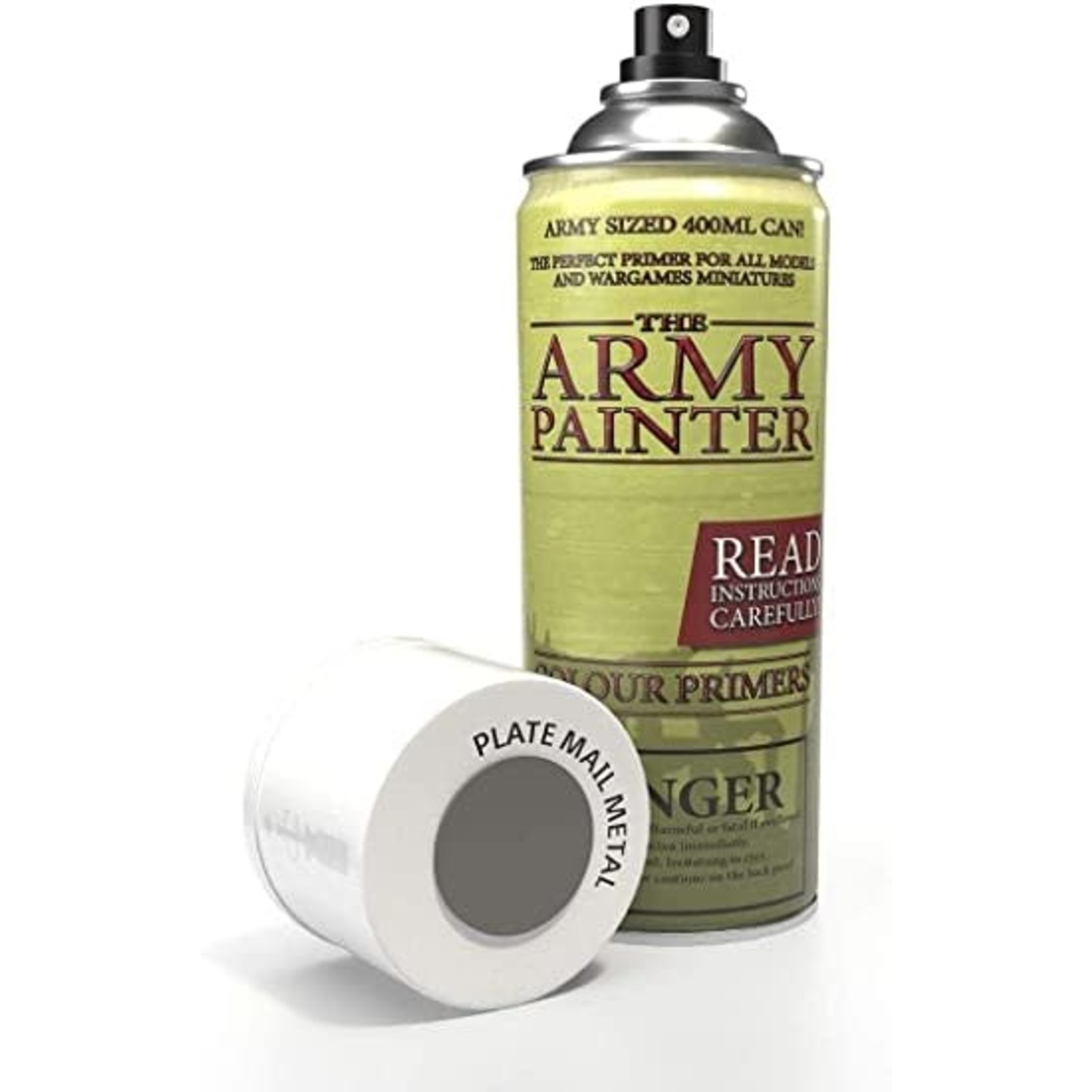 Army Painter AP3008 Colour Primer Plate Mail Metal Spray (400ml)