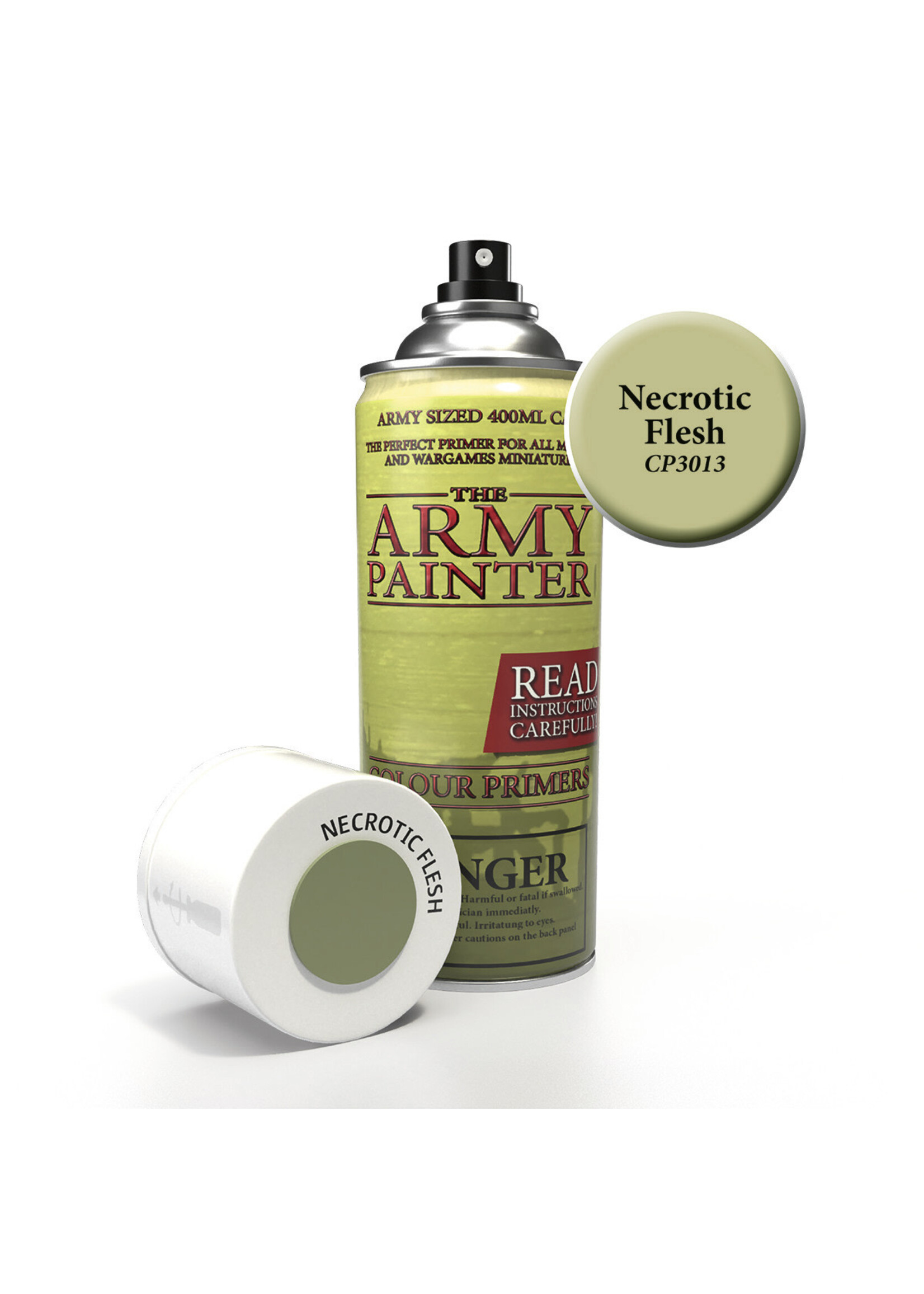 Army Painter AP3013 Colour Primer Necrotic Flesh Spray (400ml)