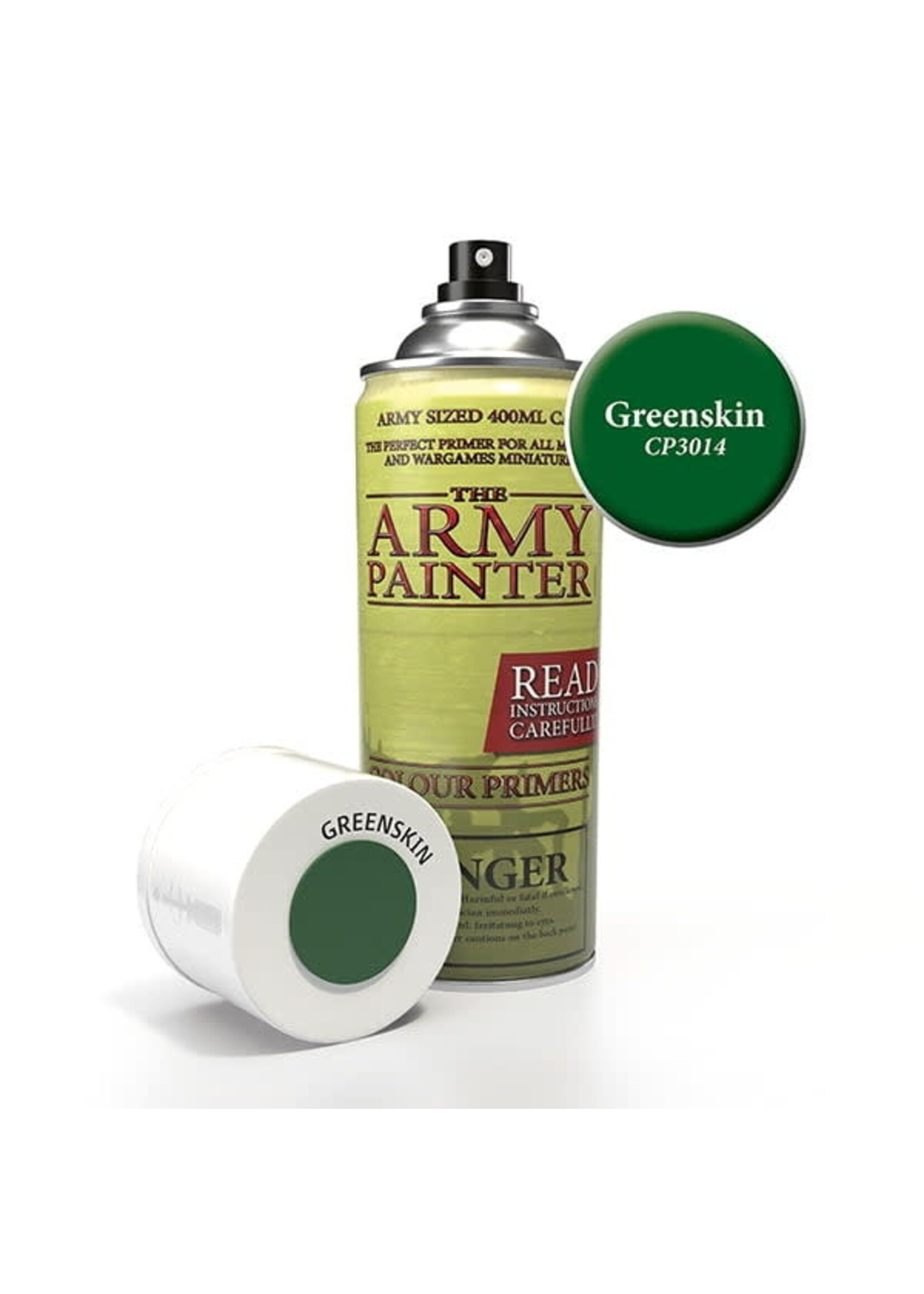 Army Painter AP3014 Colour Primer Greenskin Spray (400ml)