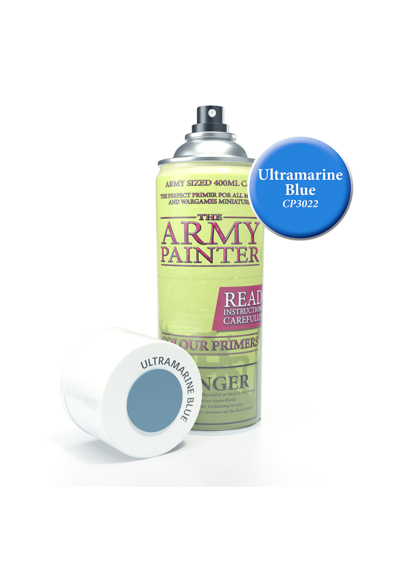 Army Painter AP3022 Colour Primer Ultramarine Blue Spray (400ml)