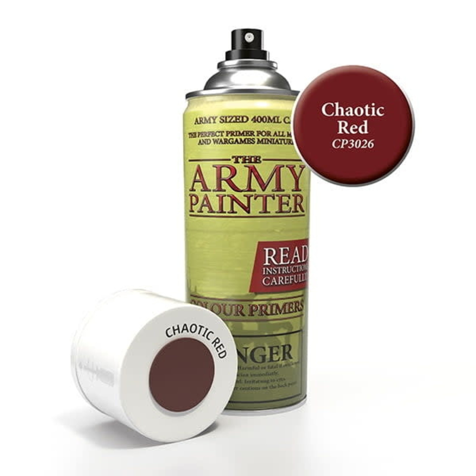 Army Painter AP3026 Colour Primer Chaotic Red Spray (400ml)