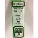 Evergreen Scale Models EVE262 Styrene .080 Channel (4pc)