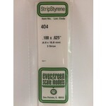 Evergreen Scale Models EVE404 Styrene .188x.625 Strip (3pc)