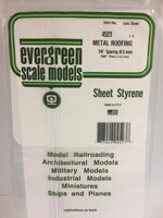 Evergreen Scale Models EVE4523 Styrene .040 Metal Roofing Sheet