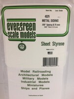 Evergreen Scale Models EVE4525 Styrene .040 Metal Siding Sheet