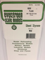 Evergreen Scale Models EVE9009 Styrene .005 Plain Sheet (3pc)