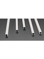 Plastruct PLA90223 Styrene ABS 3/8 in Rectangular Tubing (5pc)