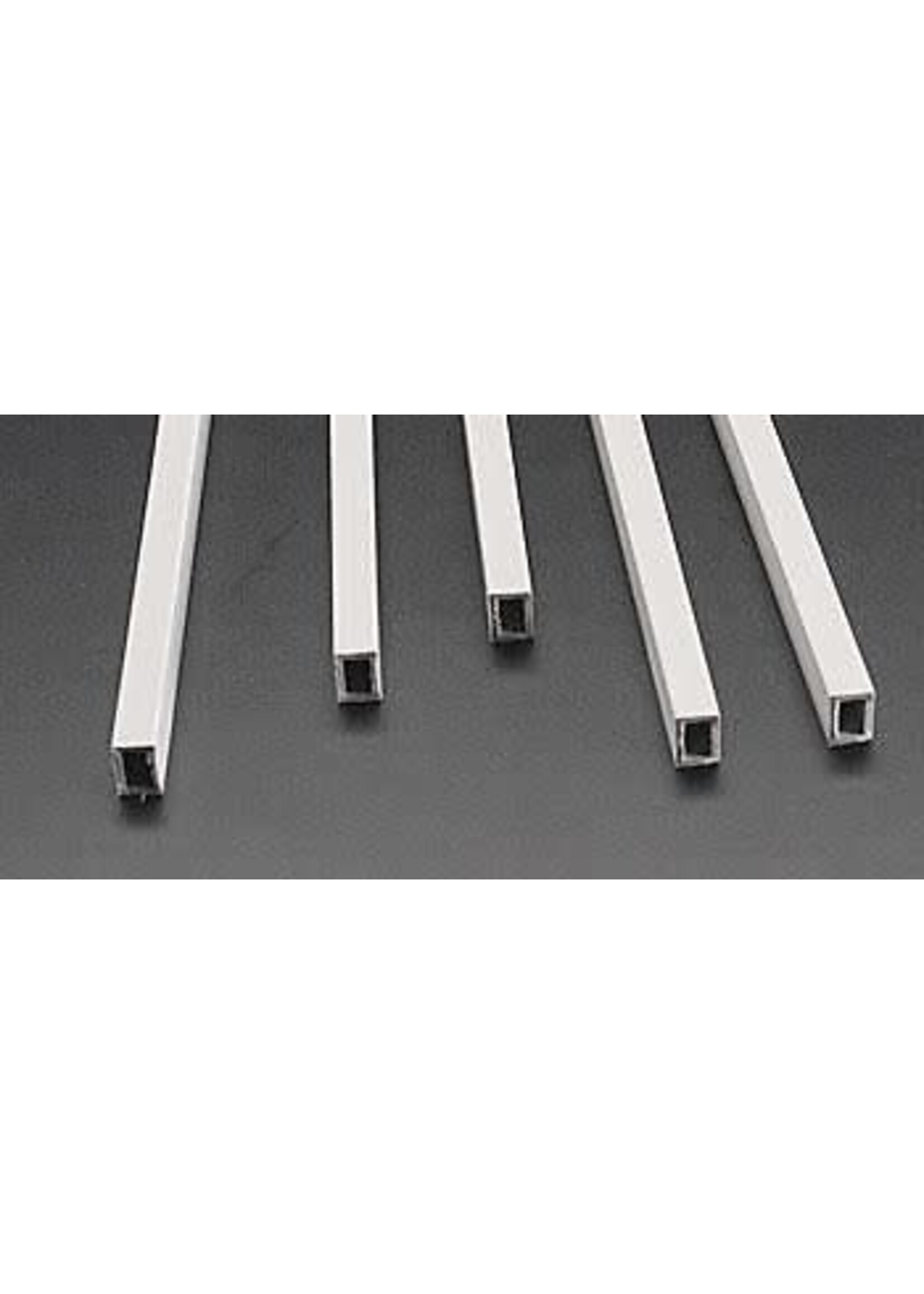 Plastruct PLA90223 Styrene ABS 3/8 in Rectangular Tubing (5pc)