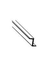 Plastruct PLA90594 Styrene Zee Bar