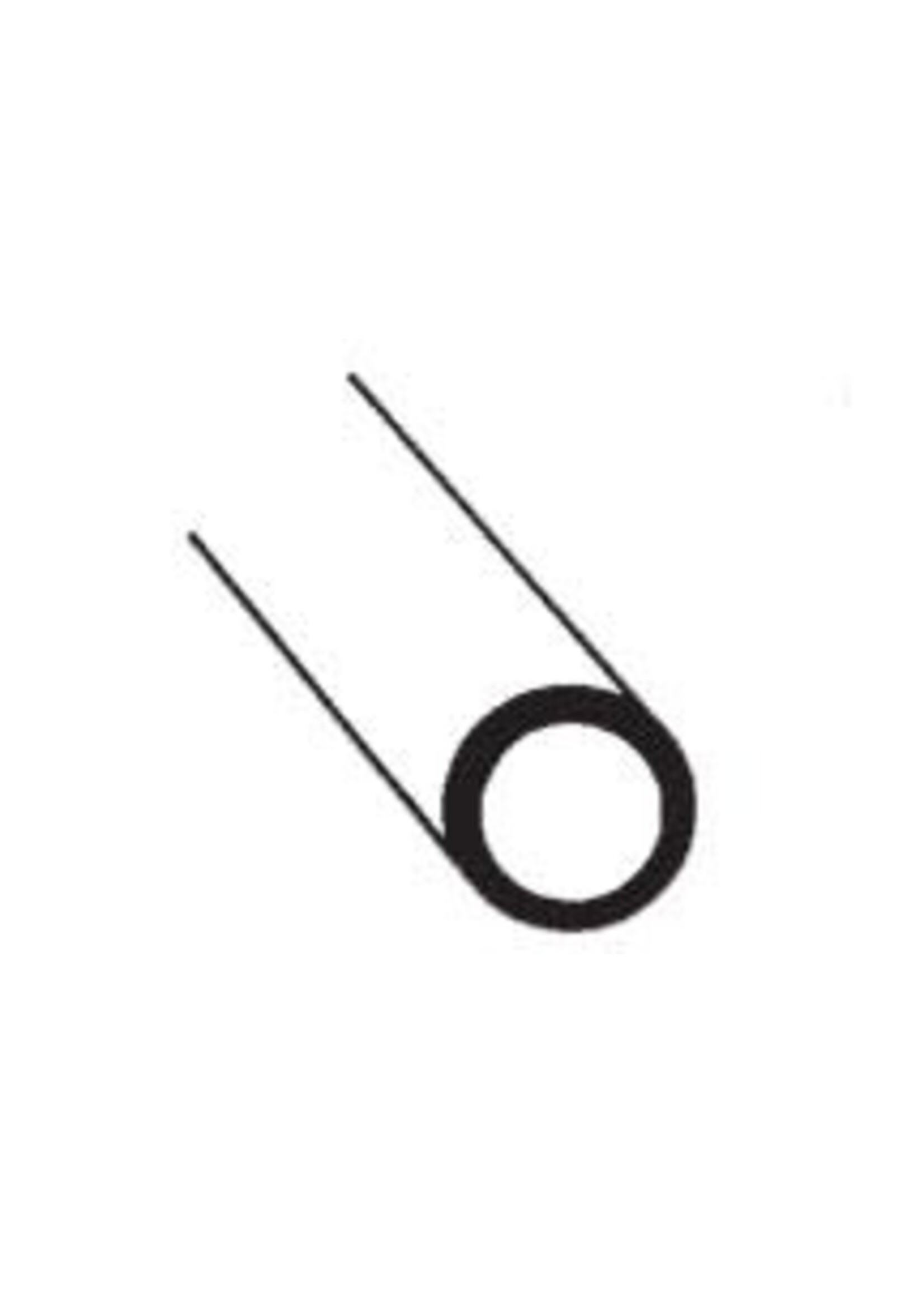 Plastruct PLA90606 Styrene Tubing