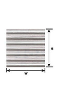 Plastruct PLA91520 Corrugated Siding Sheet