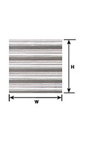 Plastruct PLA91521 Corrugated Siding Sheet