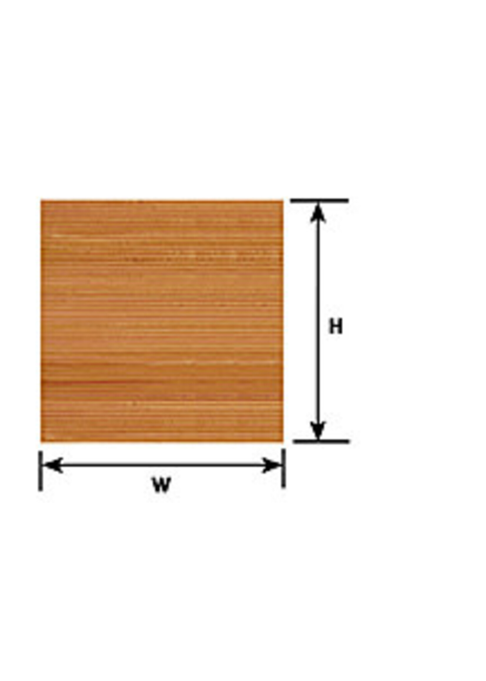 Plastruct PLA91529 Wood Planking Sheet