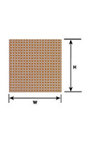 Plastruct PLA91541 Square Tile Sheet