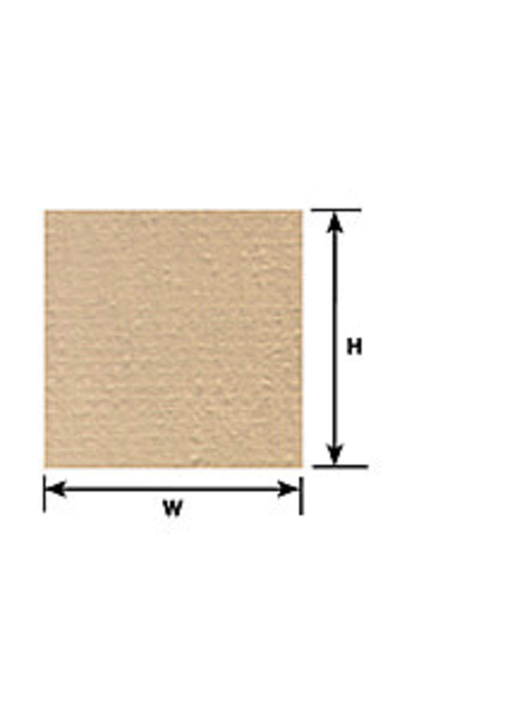 Plastruct PLA91573 Coarse Stucco Sheet