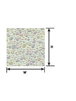 Plastruct PLA91582 HO Random Polished Stone