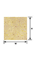 Plastruct PLA91584 Random Polished Stone Sheet