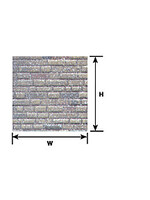 Plastruct PLA91587 Dressed Stone/Block Sheet