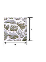 Plastruct PLA91591 Round Field Stone Sheet
