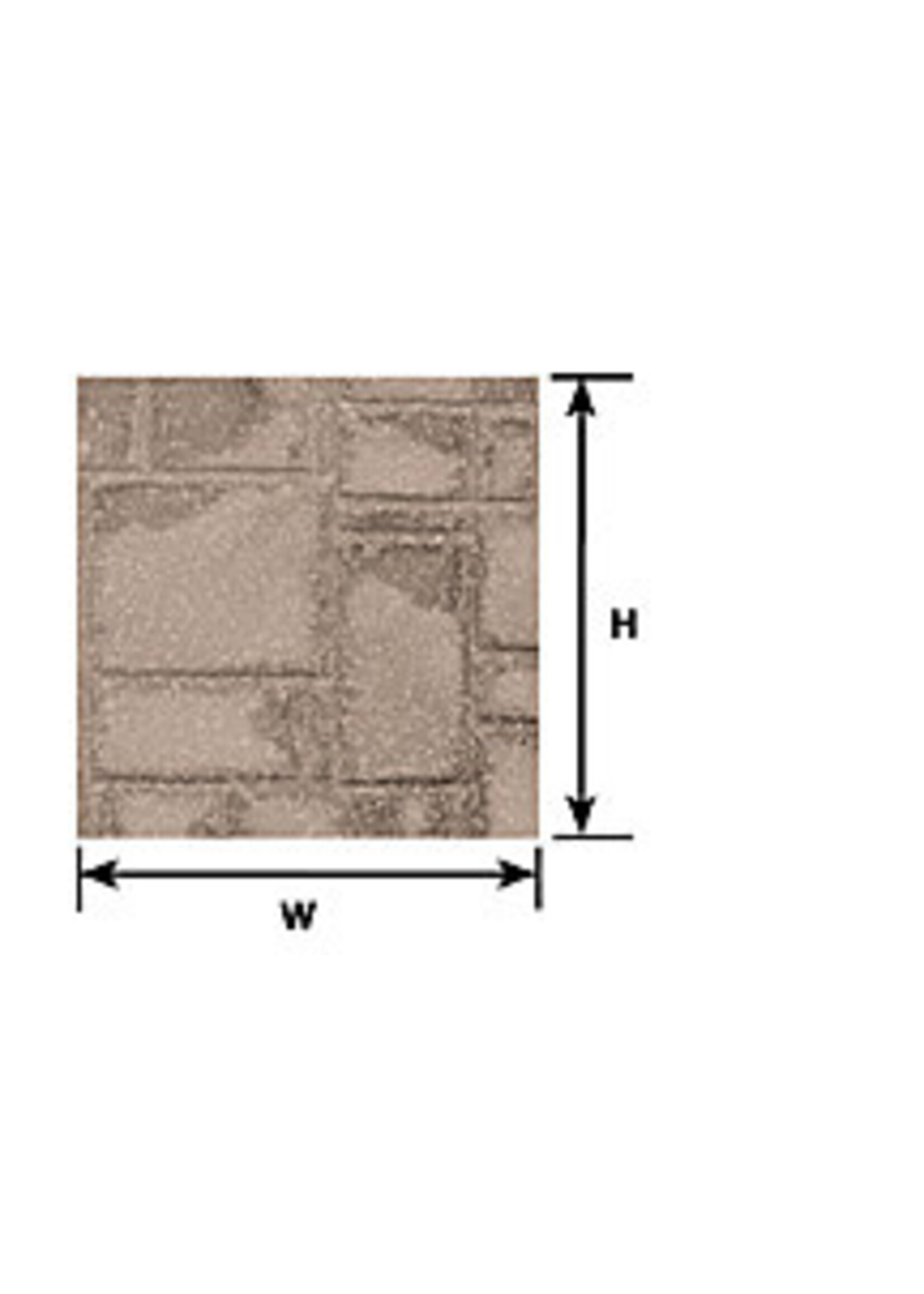 Plastruct PLA91593 Patio Stone Sheet