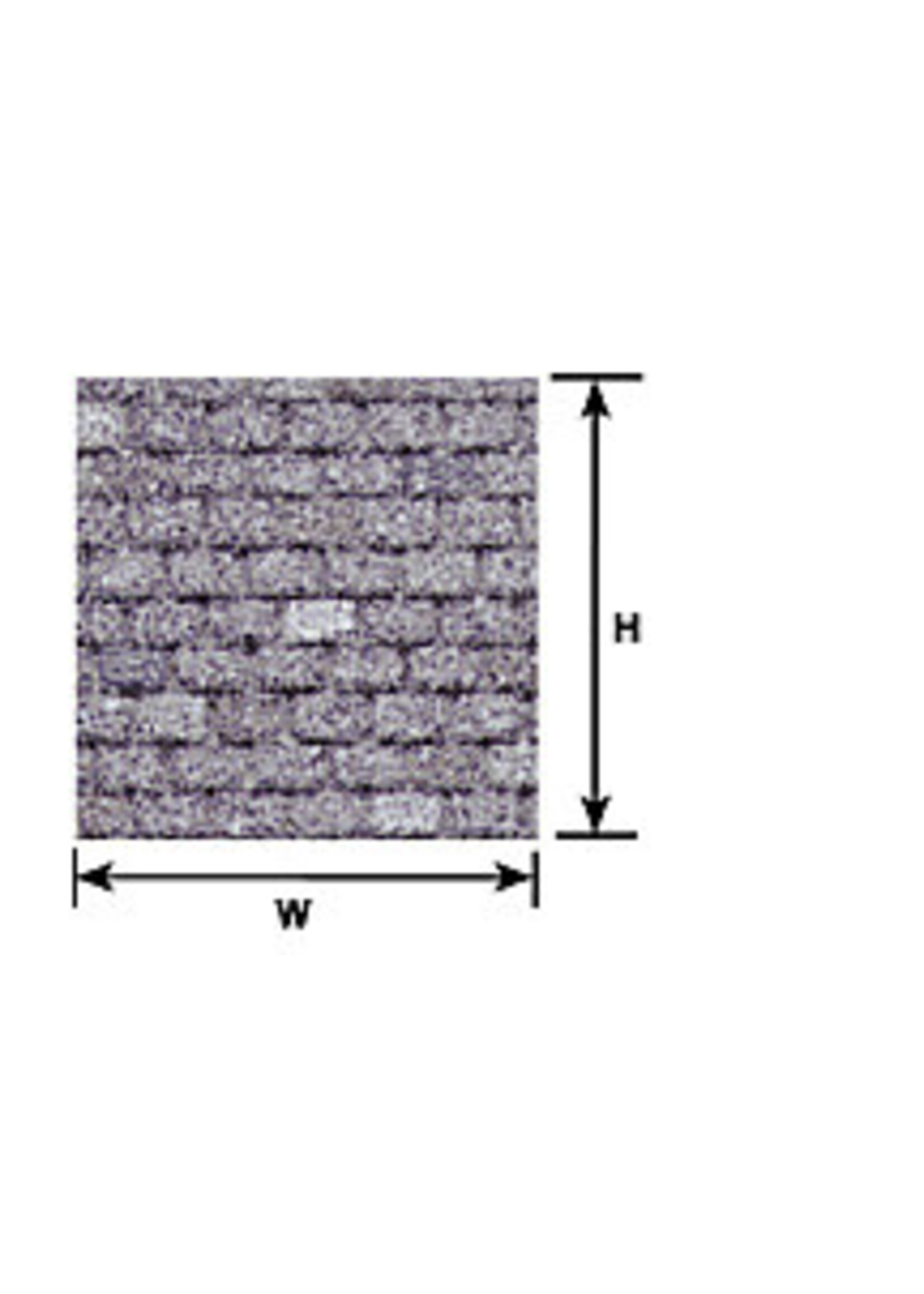 Plastruct PLA91631 Asphalt Shingle Sheet