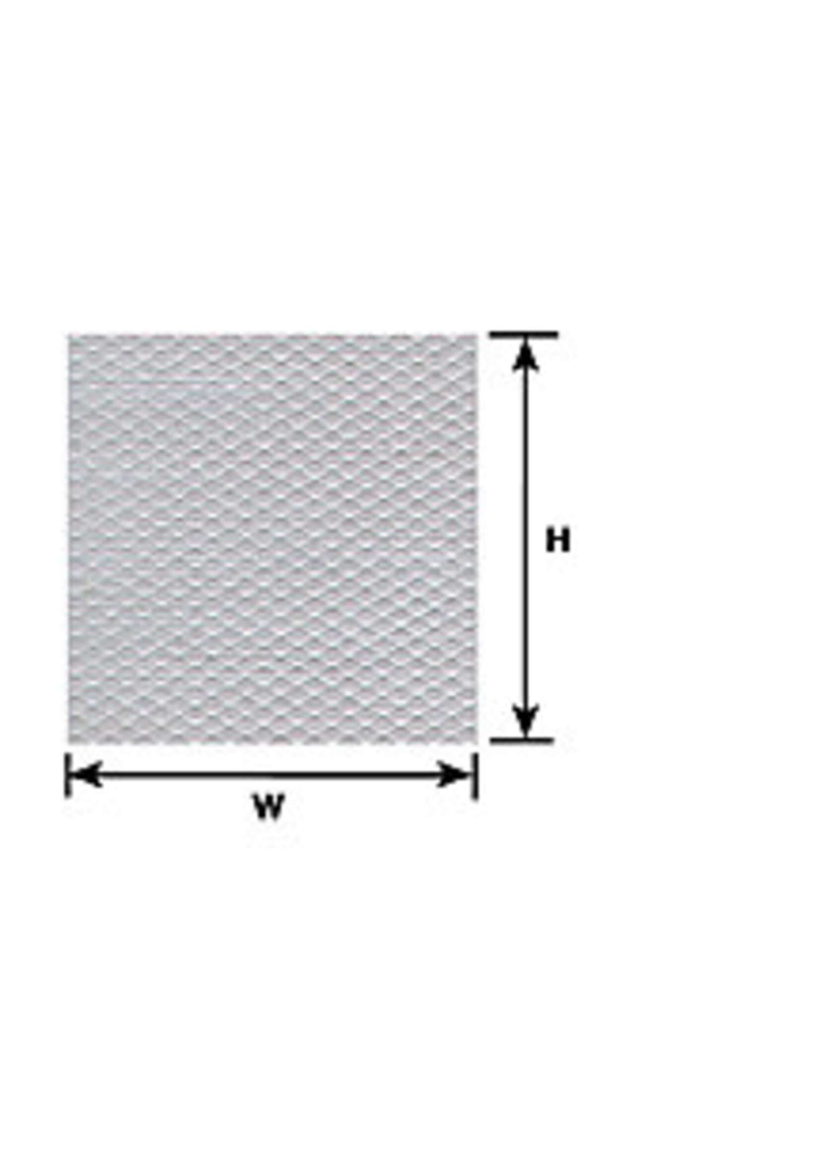 Plastruct PLA91681 Tread Plate Sheet