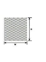 Plastruct PLA91704 Tread Plate Sheet