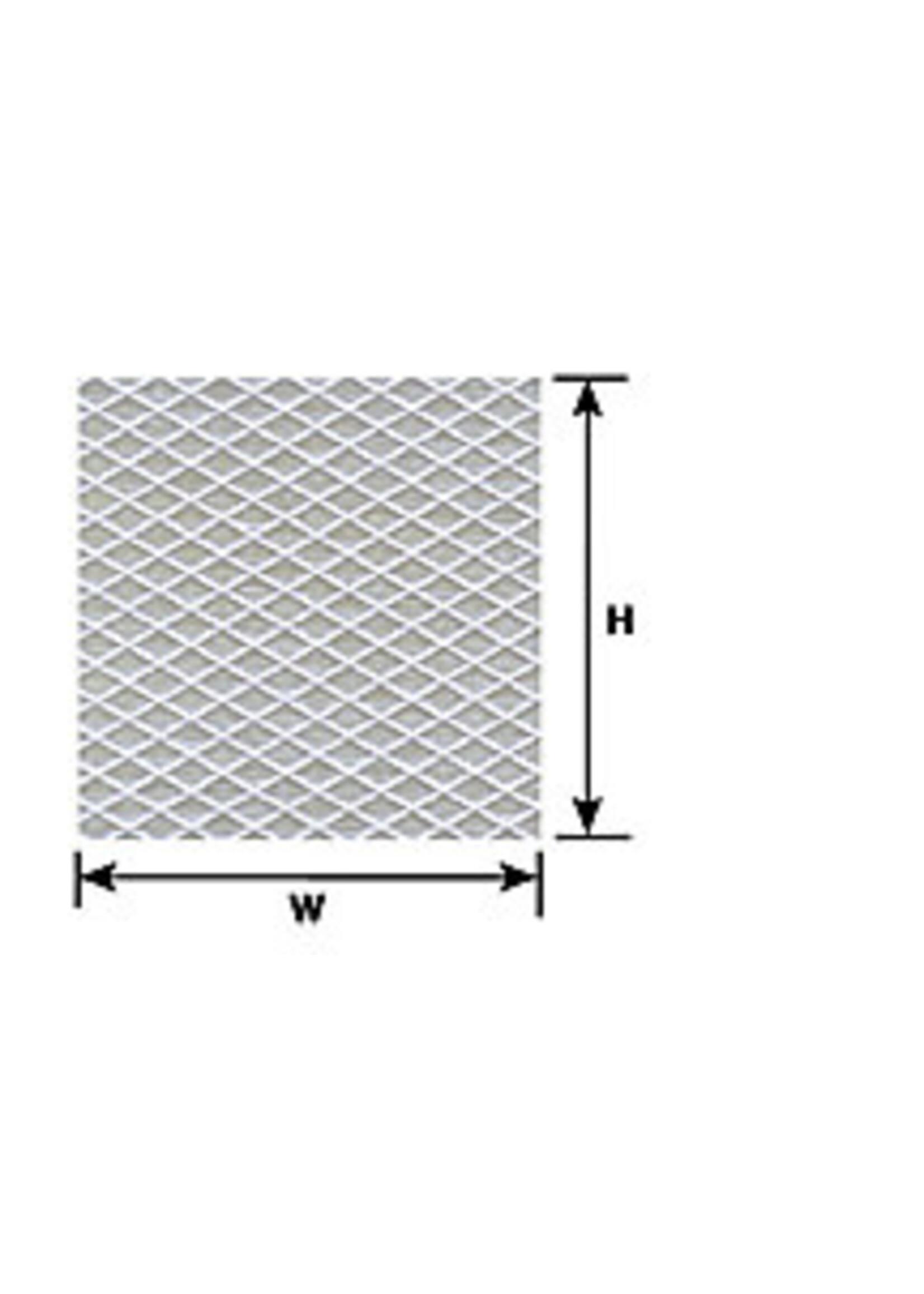 Plastruct PLA91703 Tread Plate Sheet