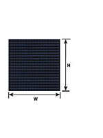 Plastruct PLA91711 Rubber Tread Plate Sheet
