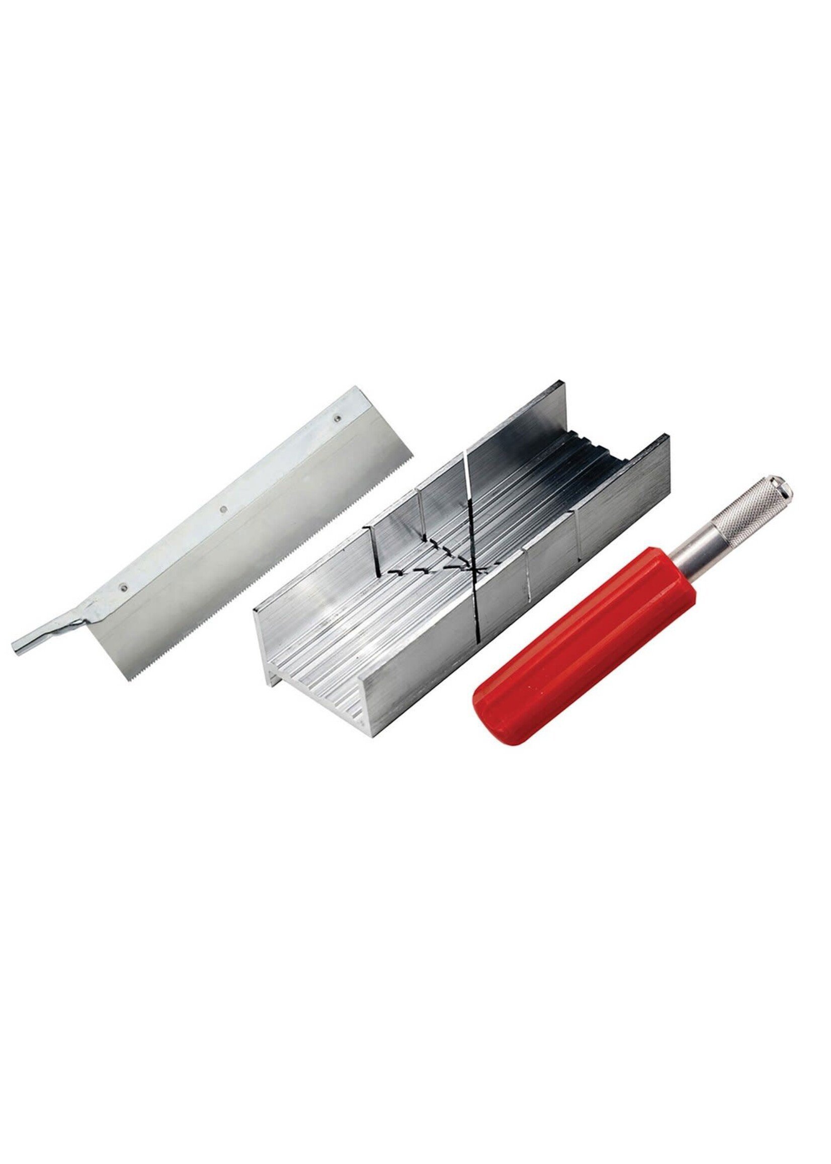Excel EXC55666 #5 Knife Handle & Saw Blade & Aluminium Mitre Box