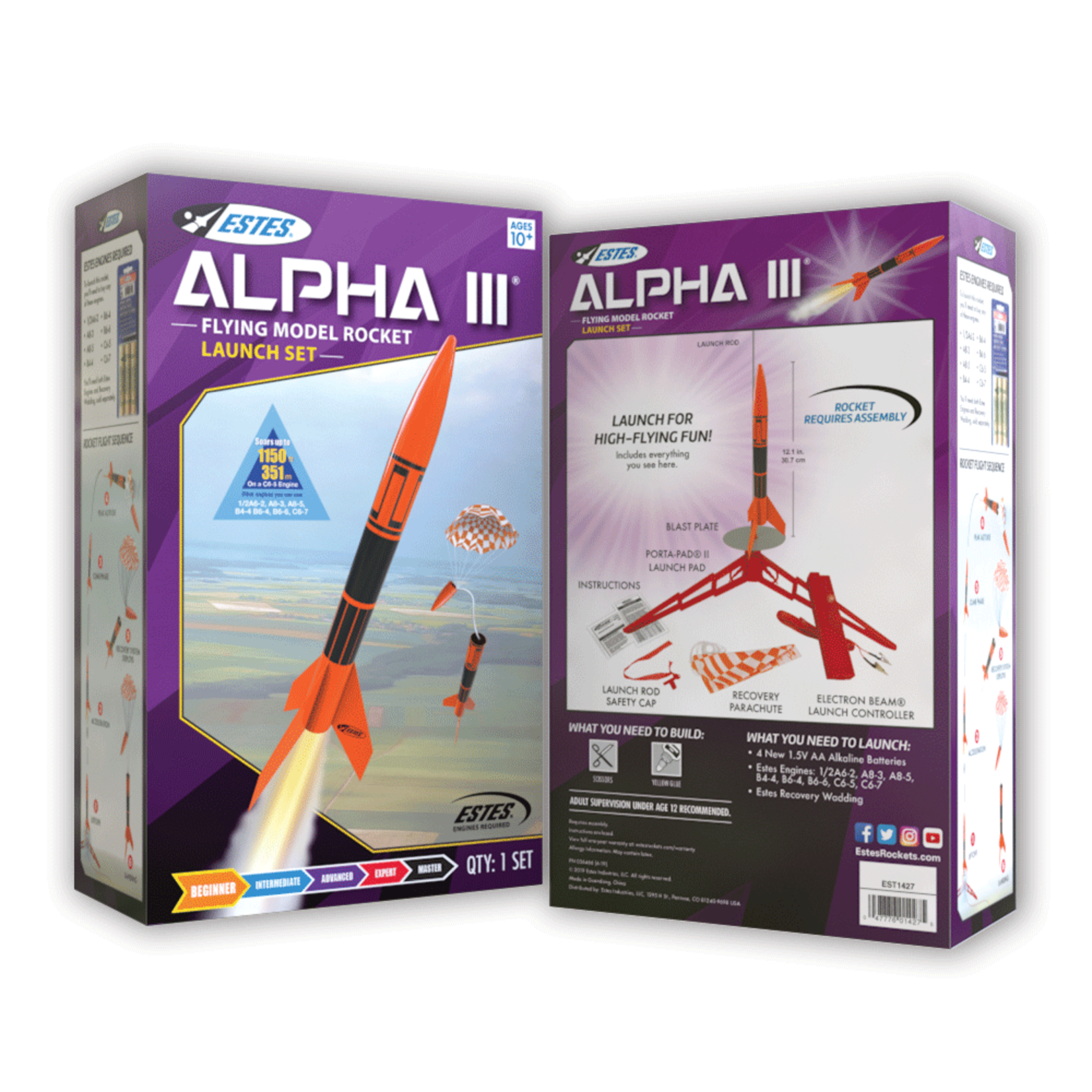 Estes EST1427 Alpha III Launch Set