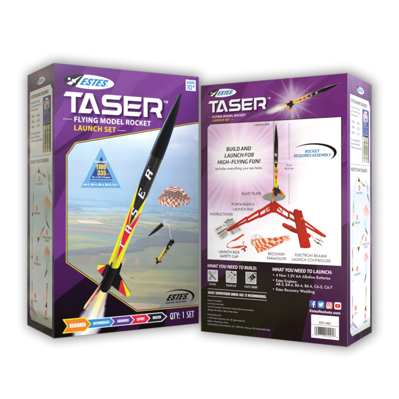 Estes EST1491 Taser Launch Set