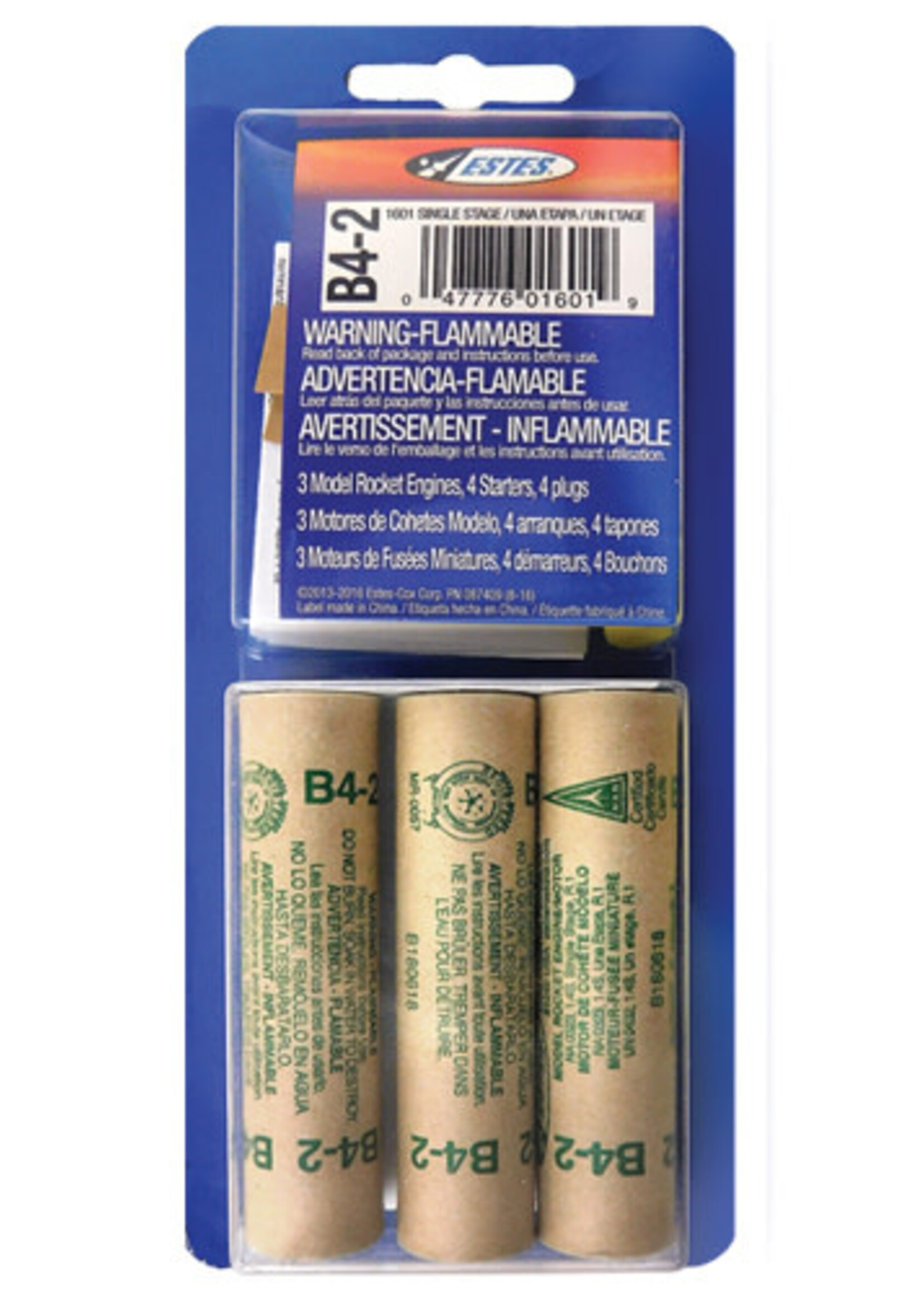 Estes ***zzEST1601 B4-2 STD Engine