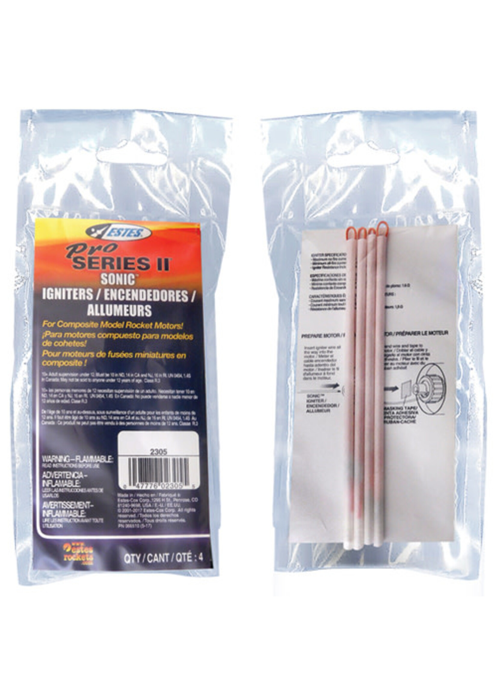 Estes **EST2305 Sonic Igniters (4pk)