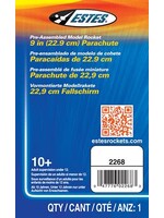 Estes EST2268 Plastic Parachute 9 in