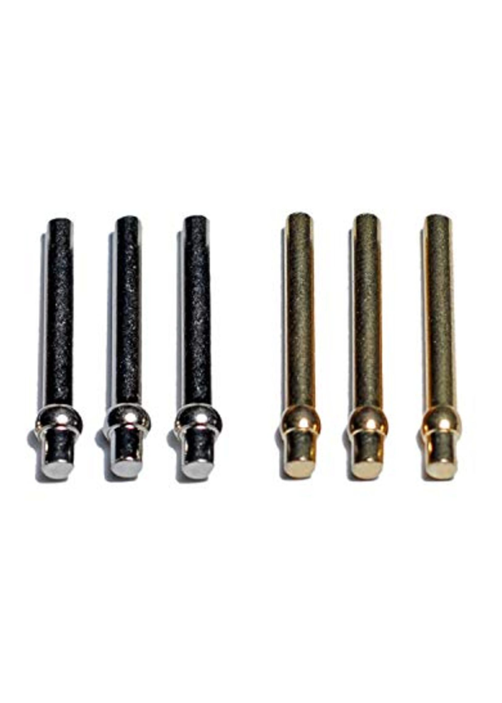 Cribbage Pegs Metal (6 pegs in 2 colors)