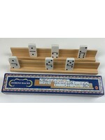 Dominoes Wooden Tile Holder 13.5'' (2pc)